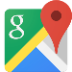 Google zemljevidi logotip